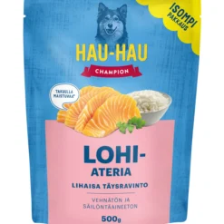 Koiranruoka Hau-Hau 500 g lohiateria