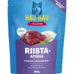 Koiranruoka Hau-hau 260 g Riista-ateria