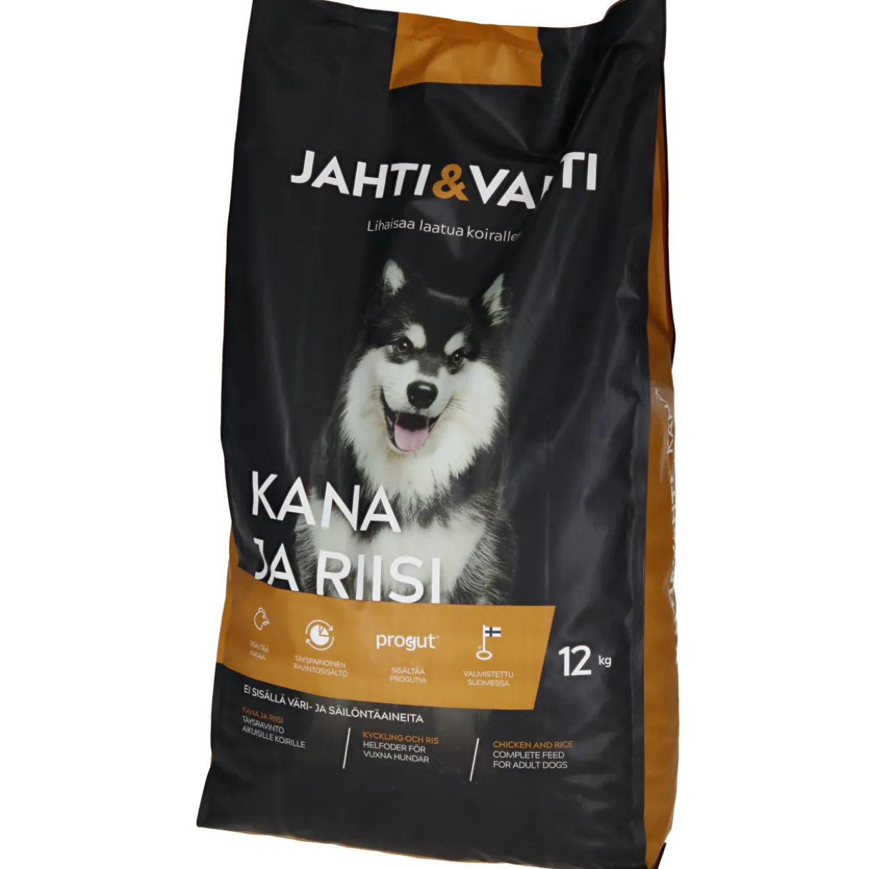Koiranruoka Jahti&Vahti 12 kg kana ja riisi