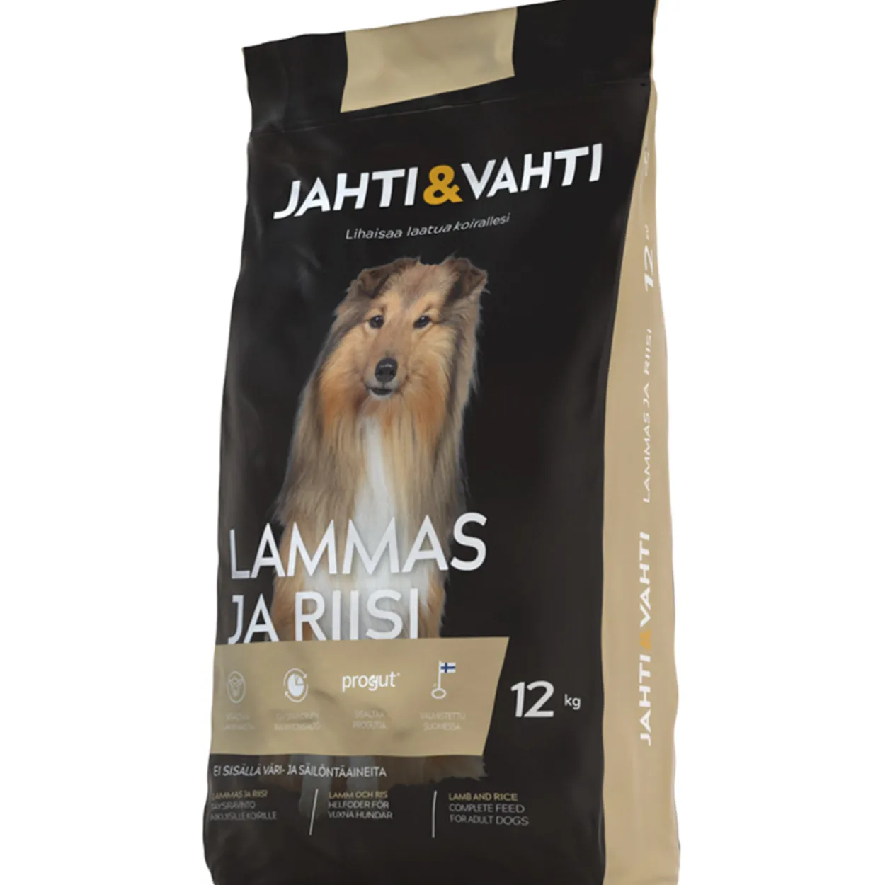 Koiranruoka Jahti&Vahti 12 kg lammas ja riisi