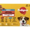 Koiranruoka Pedigree 12 x 100 g Favourites paloja hyytelössä