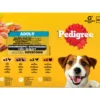 Koiranruoka Pedigree 12 x 100 g siipikarjalajitelma kastikkeessa