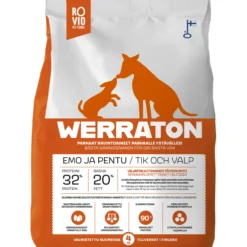 Koiranruoka Werraton 4 kg Emo ja pentu