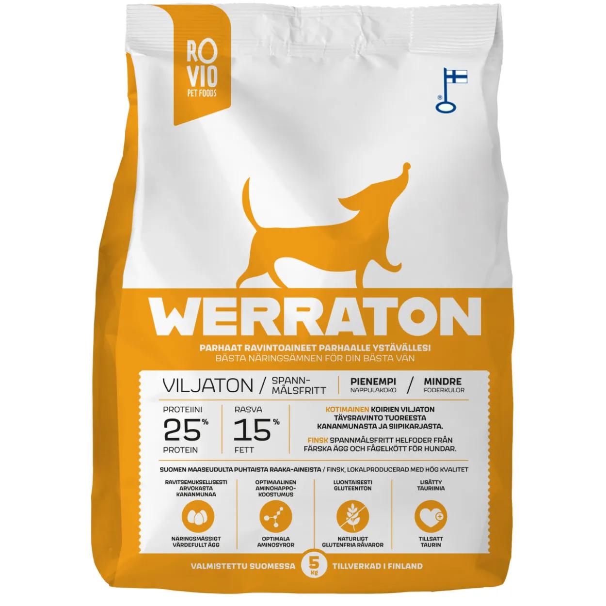 Koiranruoka Werraton 5 kg viljaton
