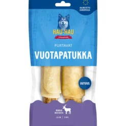 Koiran vuotapatukka Hau-Hau 2 kpl 100 g Purtavat sis. riistaa