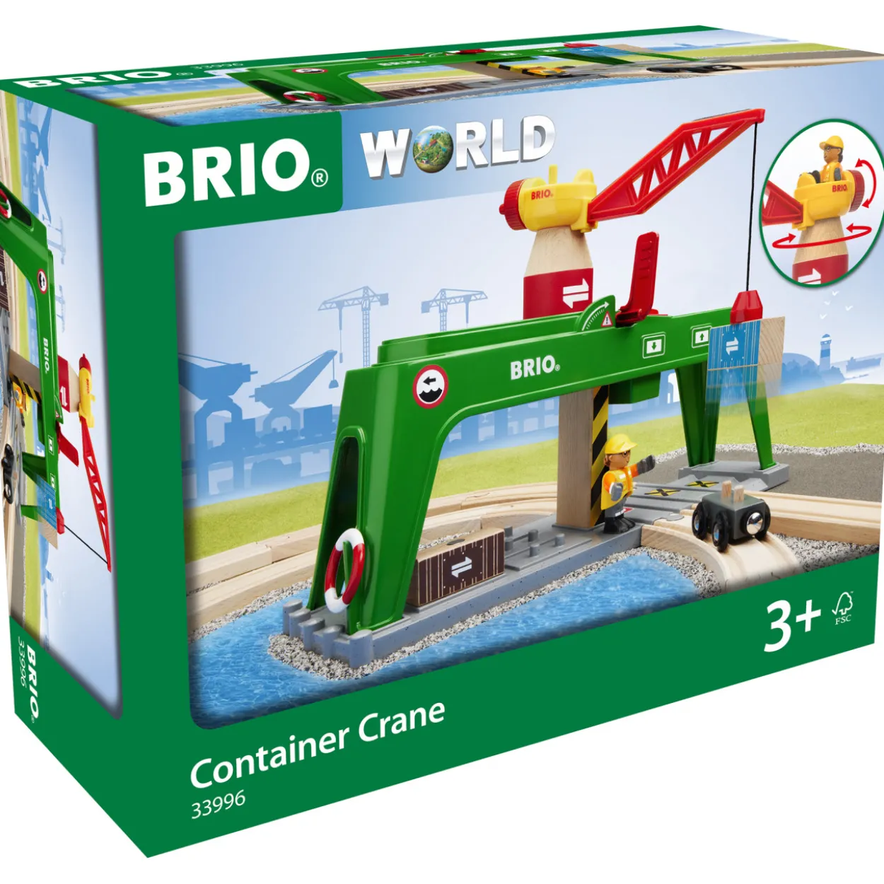 Konttinosturi Brio 33996