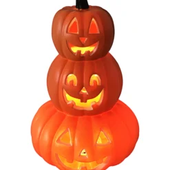 Koristekurpitsat Happy Halloween valolla
