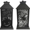 Koristelyhty Happy Halloween 28 cm LED