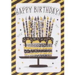 Kortti AmandaB Happy Birthday kakku