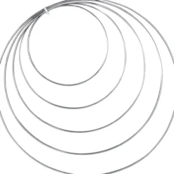 Kranssipohjasetti Iisi 5 kpl 15-35 cm metalli
