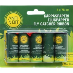 Kärpäspaperi, 5 rullaa