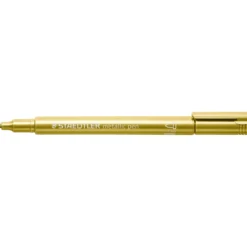 Kuitukärkikynä Staedtler 3 kpl kulta, hopea ja valkoinen