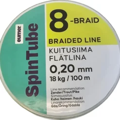Kuitusiima Eumer Spintube 8
