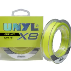 Kuitusiima Unyl Braid X8, keltainen