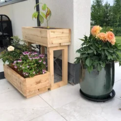 Kukkalaatikko lehtikuusi Patio Terassit