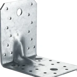 Kulmalevy 105 x 105 x 90 x 3 mm vahvistettu