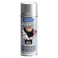 Kumipinnoitespray RUBBERcomp vannehopea 400 ml