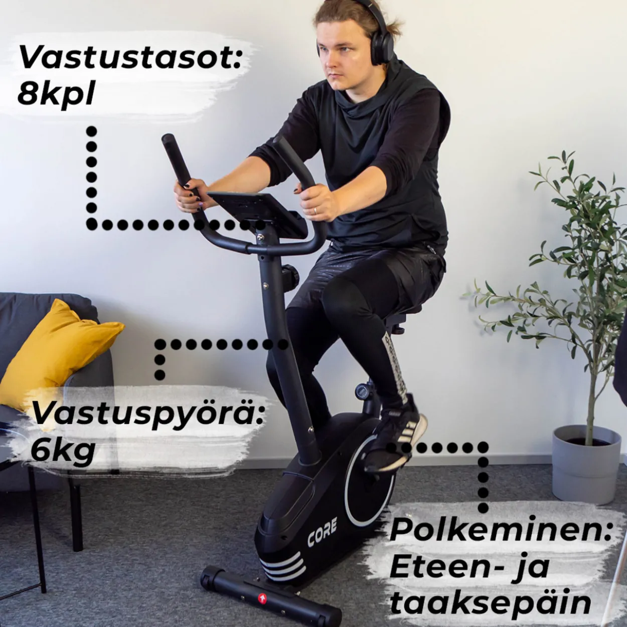 Kuntopyörä Core 600