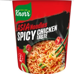 Kuppinuudeli Knorr 64 g Asia Noodles Spicy Chicken