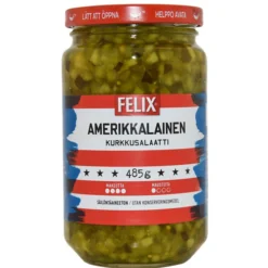 Kurkkusalaatti Felix 485 g amerikkalainen