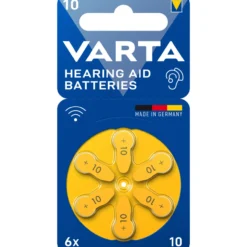 Kuulokojeparisto Varta 10 6 kpl
