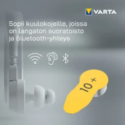 Kuulokojeparisto Varta 10 6 kpl