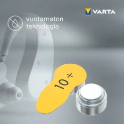 Kuulokojeparisto Varta 10 6 kpl