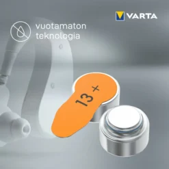 Kuulokojeparisto Varta 13 6 kpl