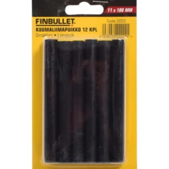 Kuumaliimapuikko Finbullet 11x100mm, 12 kpl