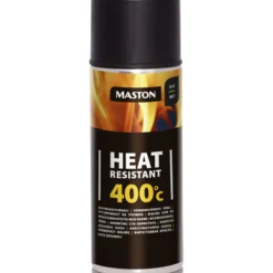 Kuumankestomaali 400 °C musta, 400 ml