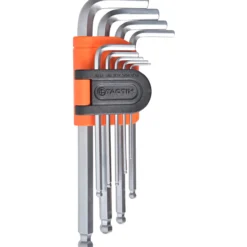 Kuusiokoloavainsarja Tactix 1/16"-3/8" 9 osaa