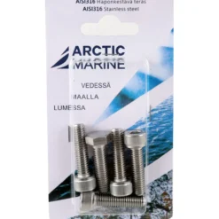 Kuusiokoloruuvi DIN 912 M8x30mm A4