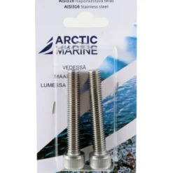 Kuusiokoloruuvi DIN 912 M10x60mm A4