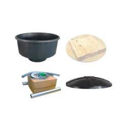 Kylpytynnyri PW-SPA Classic Tee-se-itse, puuvalmis/graniitti 30 kW