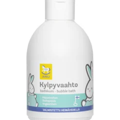 Kylpyvaahto Ainu 300 ml hajusteeton