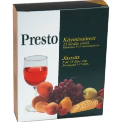 Käymisainepakkaus Presto
