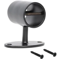 Köysien liitoskannatin Ø 36 mm pulverimaalattu musta