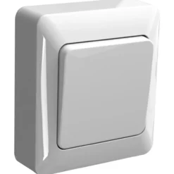 Kytkin pinta 1/6 pikaliitos 16A/250V, IP20