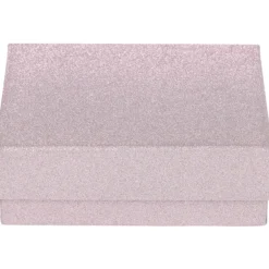 Lahjalaatikko Kotikulta koruille glitter pinkki