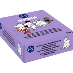 Lakritsipatukka 30 kpl 600 g Moomin mustikka-vadelma