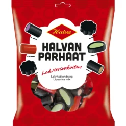 Lakritsisekoitus Halva 350 g Parhaat