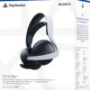 Langattomat kuulokkeet PlayStation Pulse Elite valkoinen