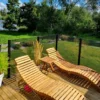 Lasielementti Green Land Patio kirkas