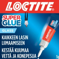 Lasipikaliima Super Glue Glass, 3 g