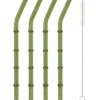 Lasipillit Miny 4 kpl bambu