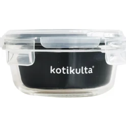 Lasirasia Kotikulta 400 ml muovikannella pyöreä