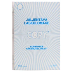 Laskulomake A5 pysty jäljentävä