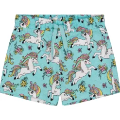 Lasten shortsisetti Peuhu Janea+Rosali Unicorn