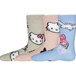 Lasten sukat Hello Kitty 3 pr/pkt