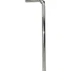 Lattiaputki 680 x 220-32 kromattu